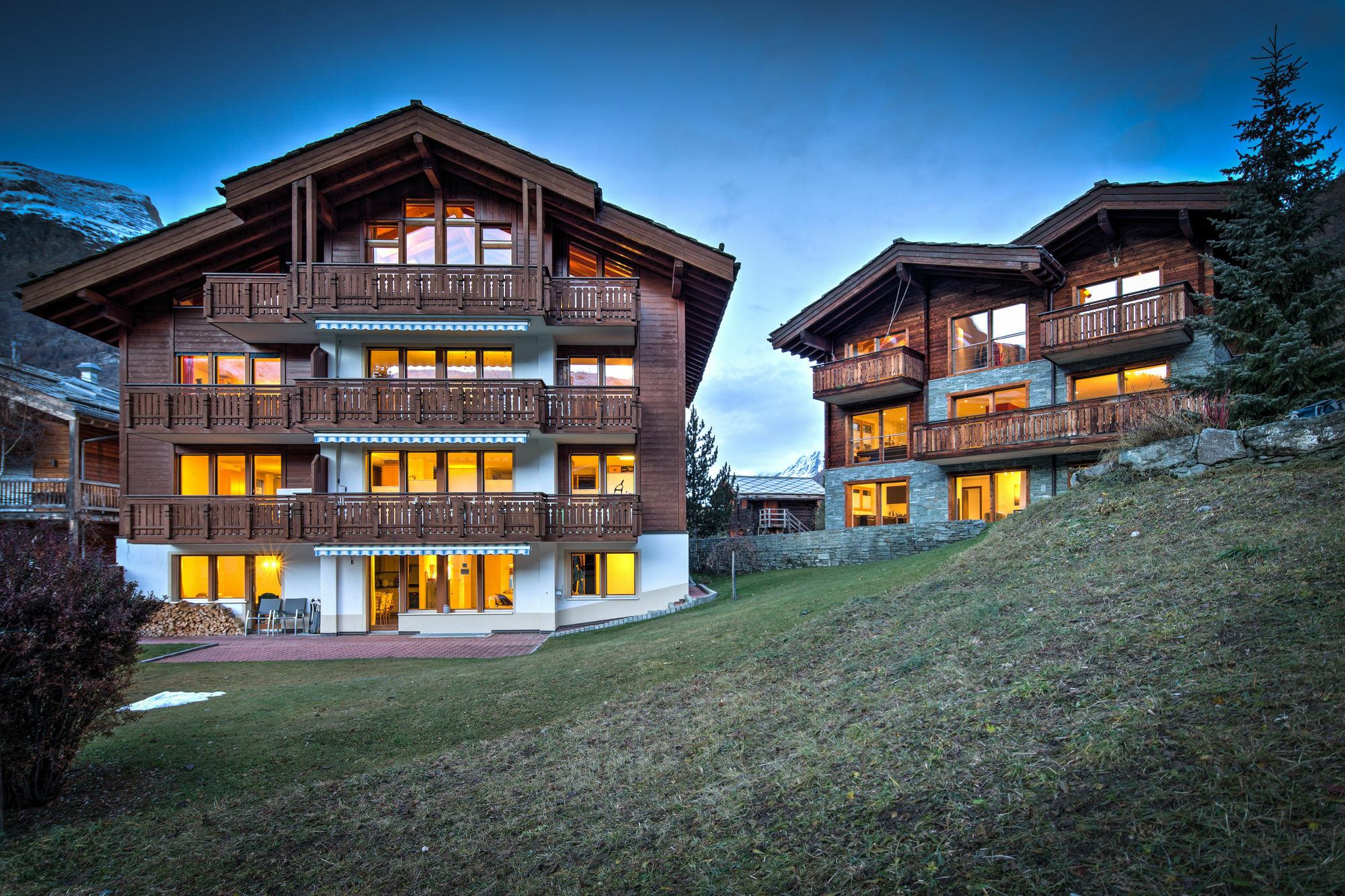 Ferienhaus Casa Luna Zermatt Exterior foto